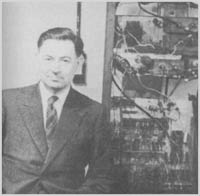 AD Booth, pictured in 1959 at Birkbeck
