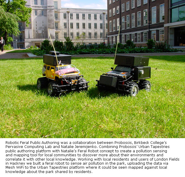 Robotic Feral Public Authoring